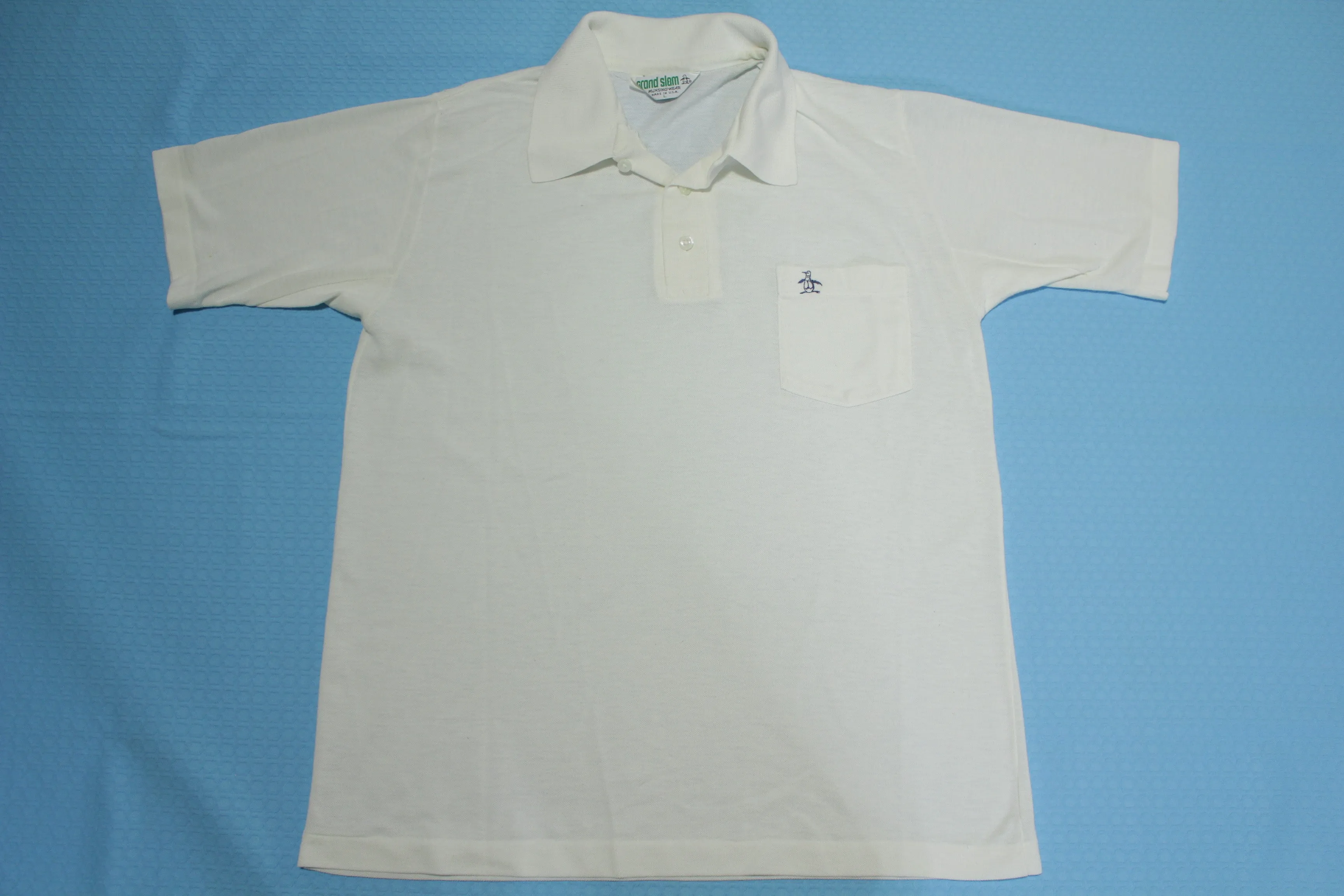 Munsingwear Ultra Thin Penguin Vintage 80's Polo Golf Shirt