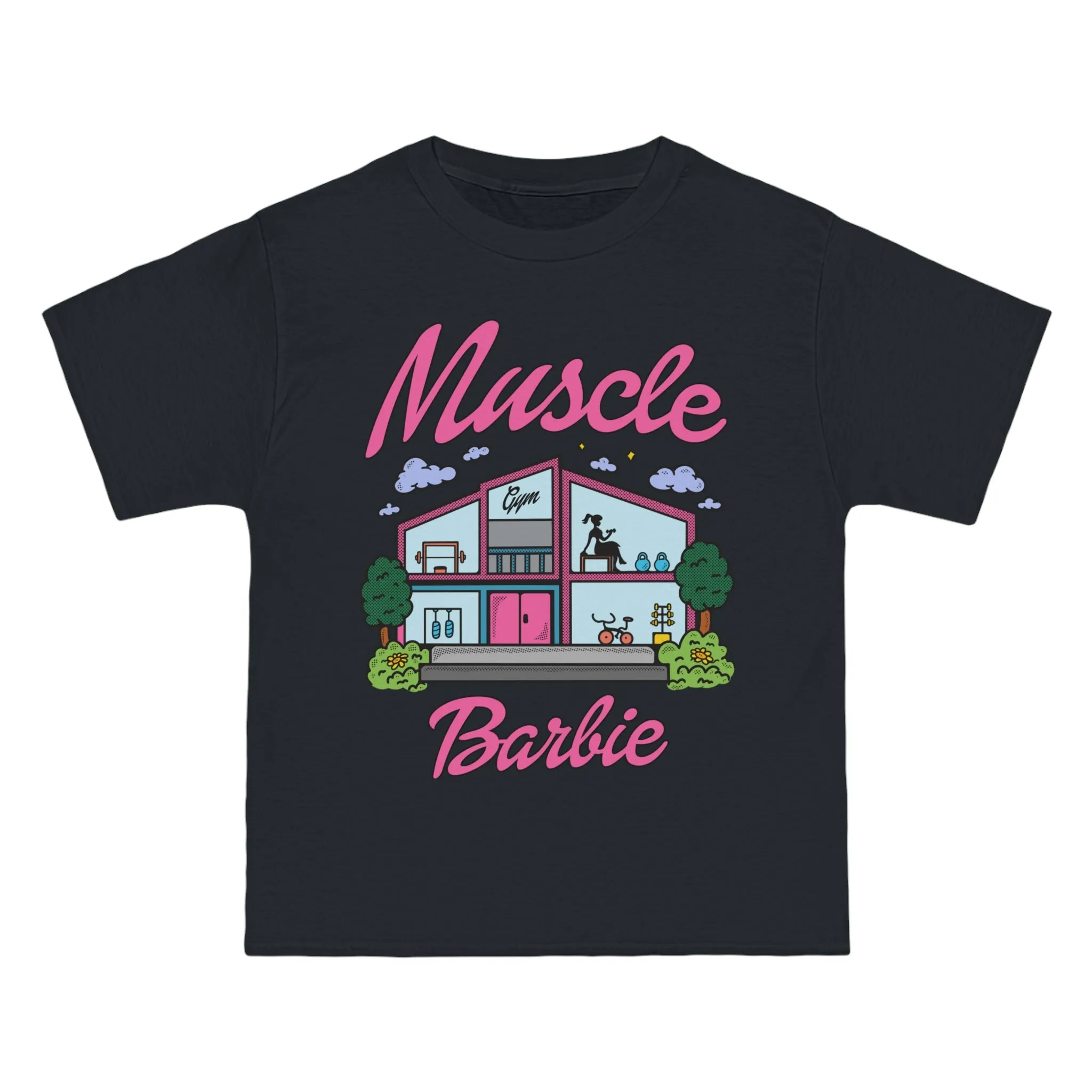 MUSCLE BARBIE- TEE