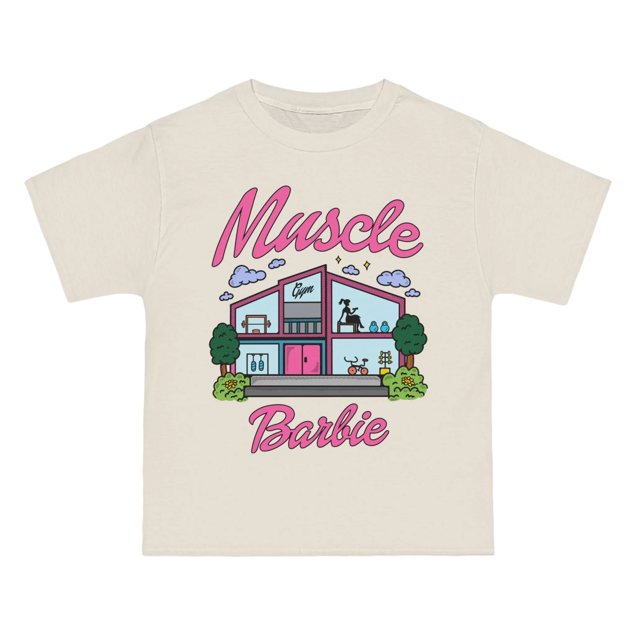 MUSCLE BARBIE- TEE