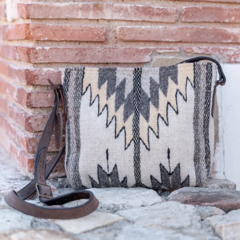 Natural Chevrons Crossbody