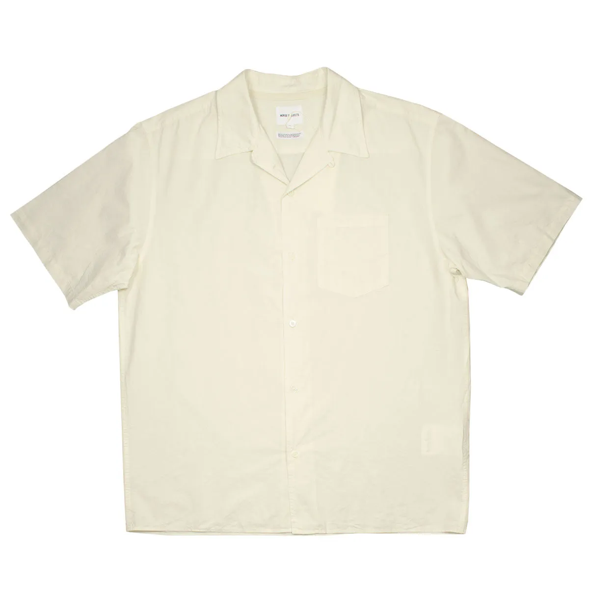 Norse Projects - Carsten Cotton Tencel Shirt - Enamel White