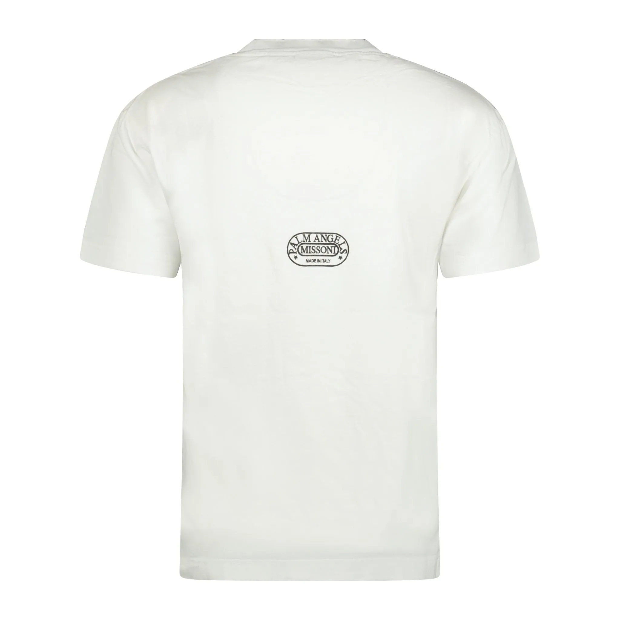 PALM ANGELS X  Melting Logo Print T-Shirt White