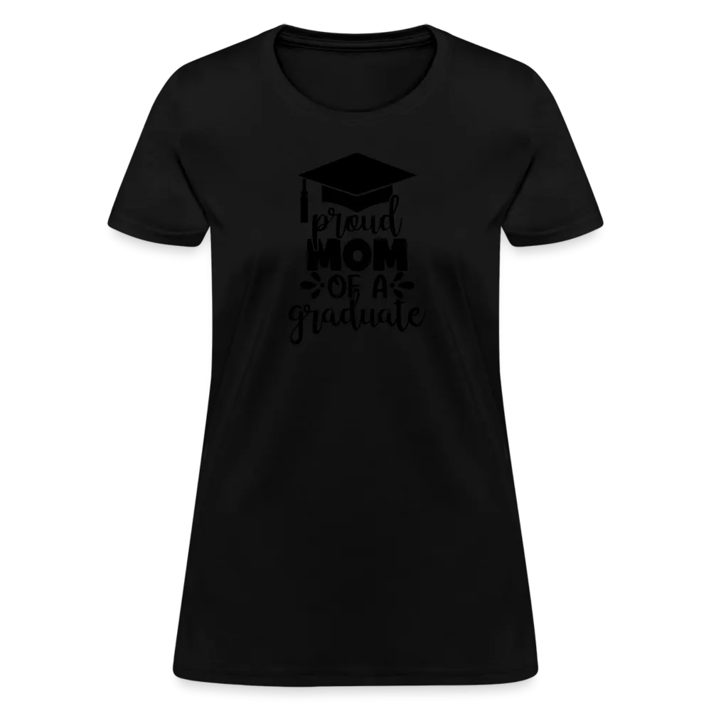 "Graduate's Pride: Mom's Joy" 100% Cotton Women's T-Shirt