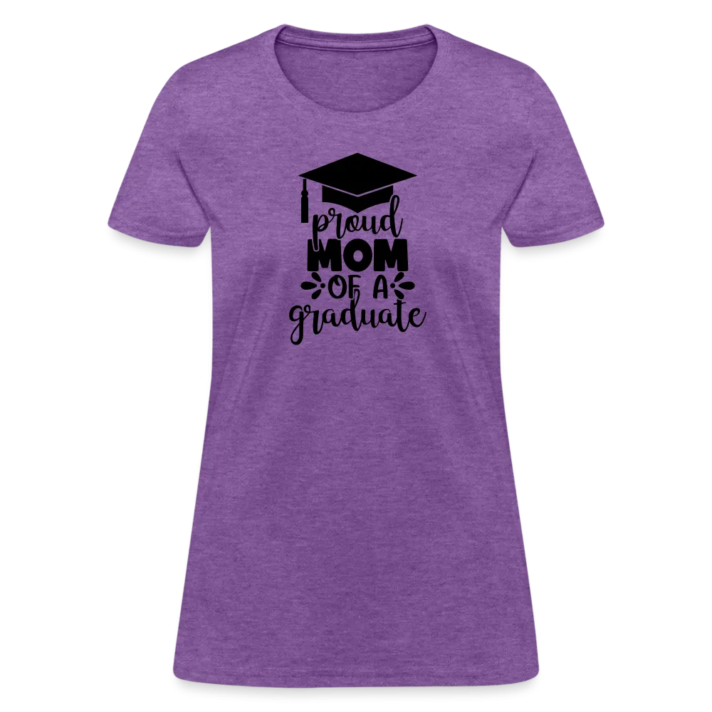 "Graduate's Pride: Mom's Joy" 100% Cotton Women's T-Shirt