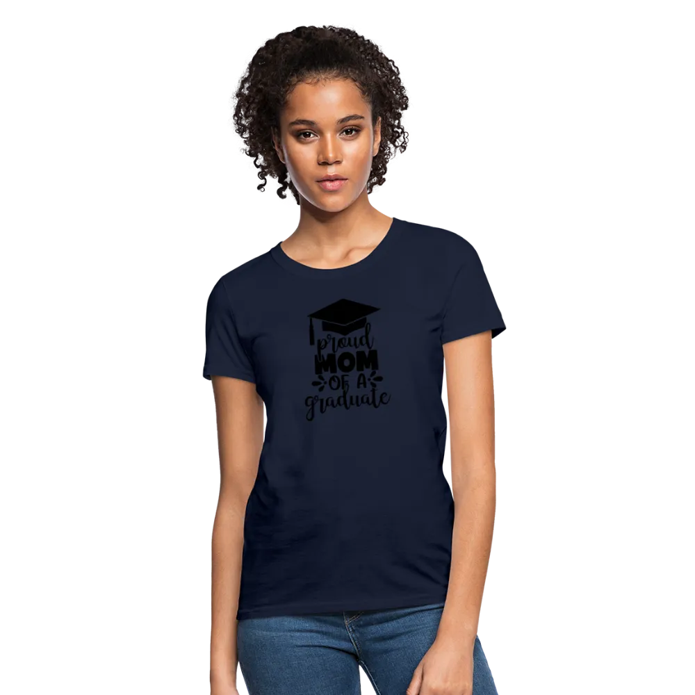 "Graduate's Pride: Mom's Joy" 100% Cotton Women's T-Shirt