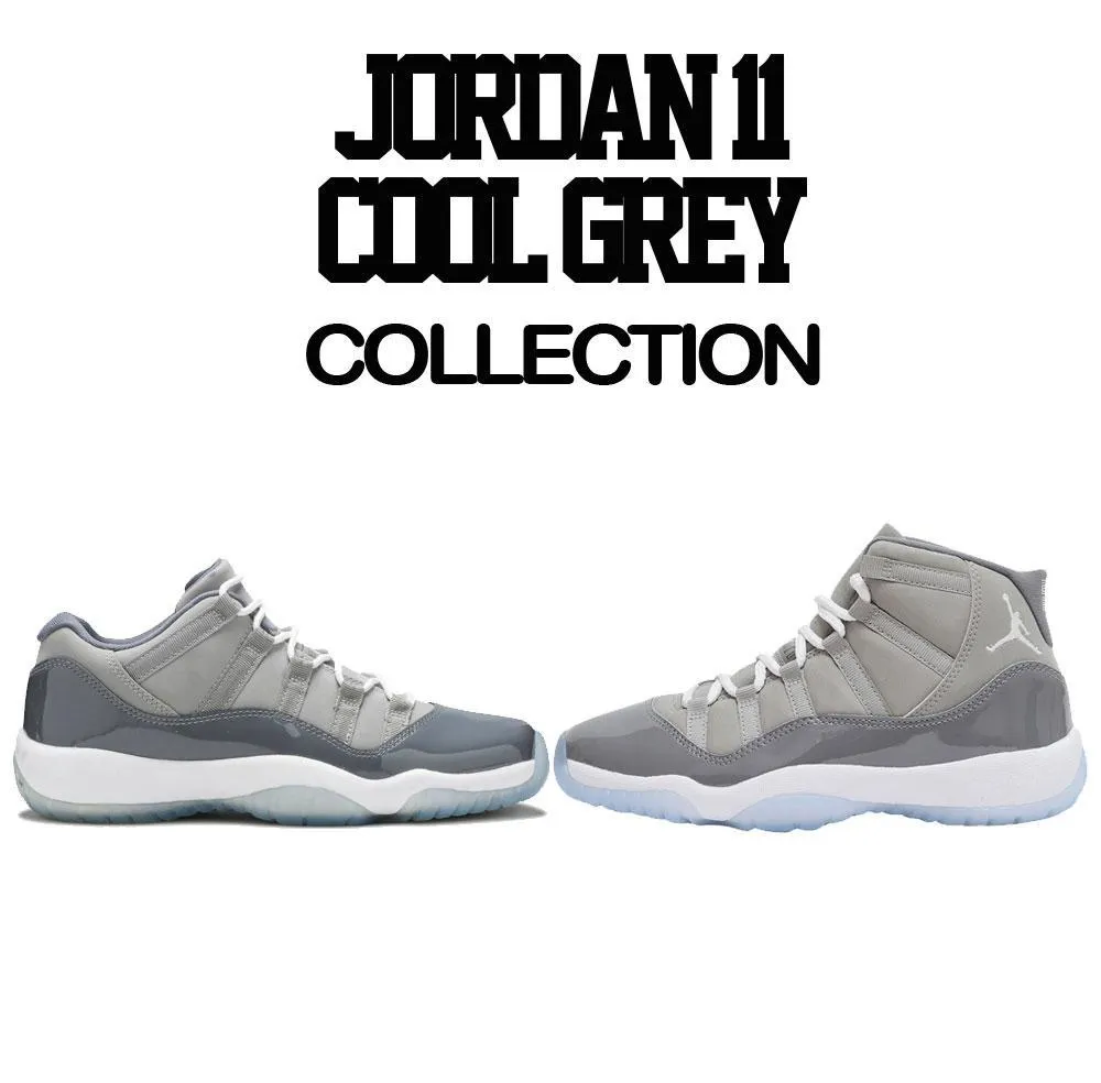 Retro 11 Cool Grey Shirt - Trust Issues - Black