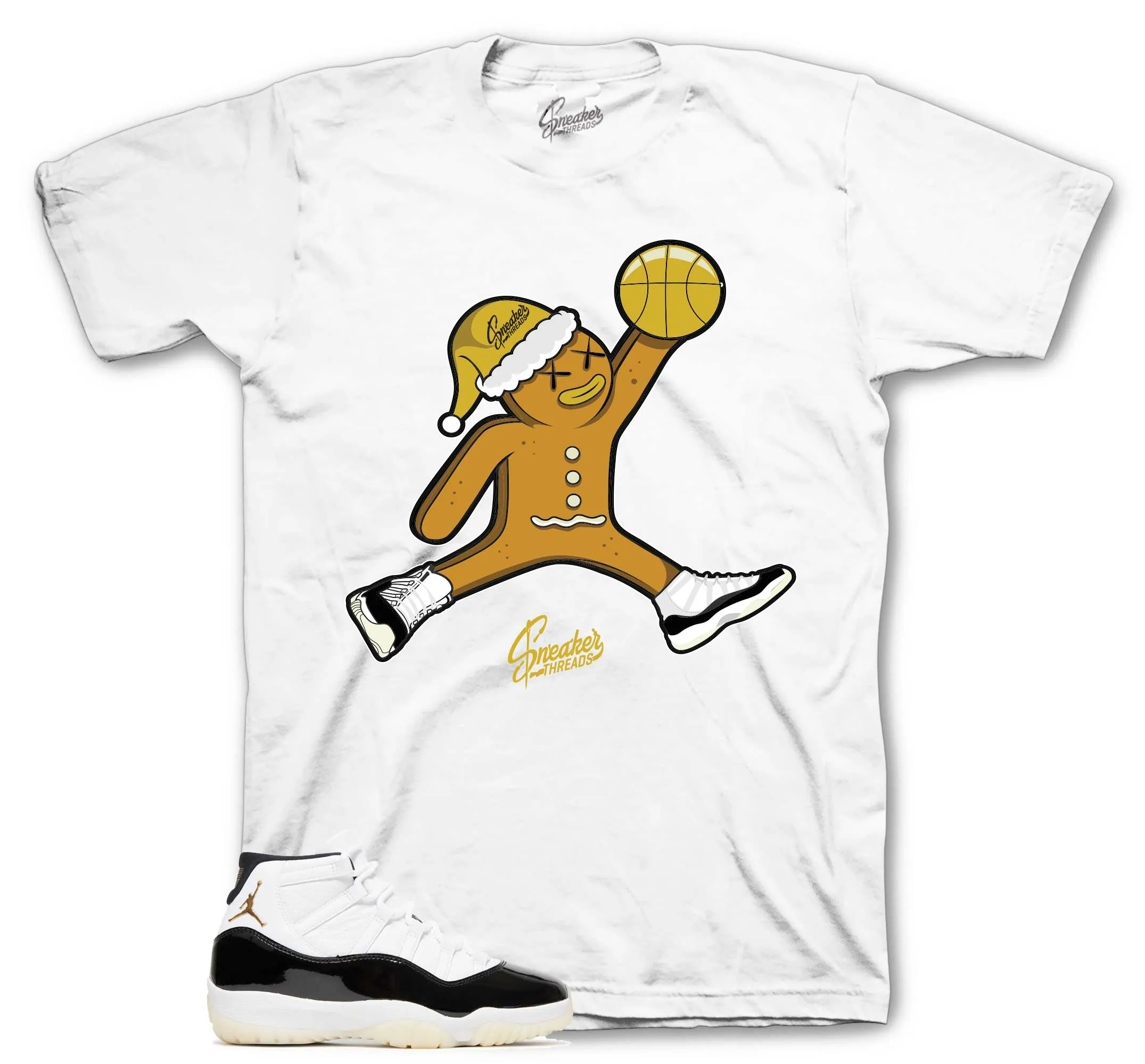 Retro 11 Gratitude DMP Ginger Air Shirt