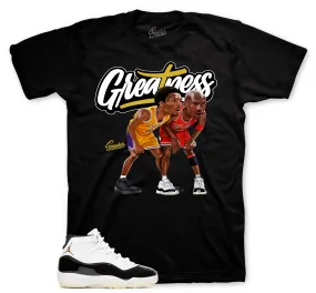 Retro 11 Gratitude DMP Greatness Shirt