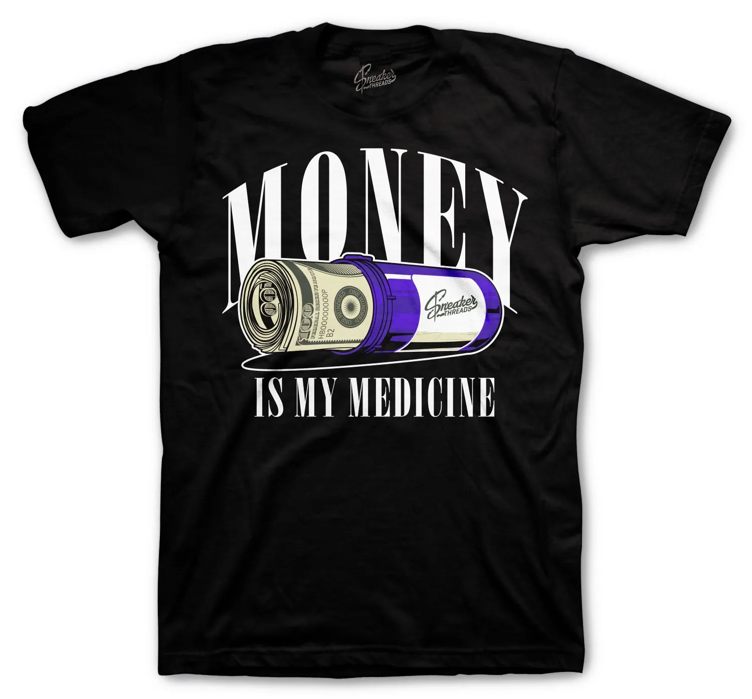 Retro 13 Court Purple Medicine Shirt