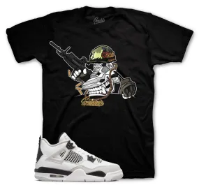 Retro 4 Military Black Fly Kicks Shirt