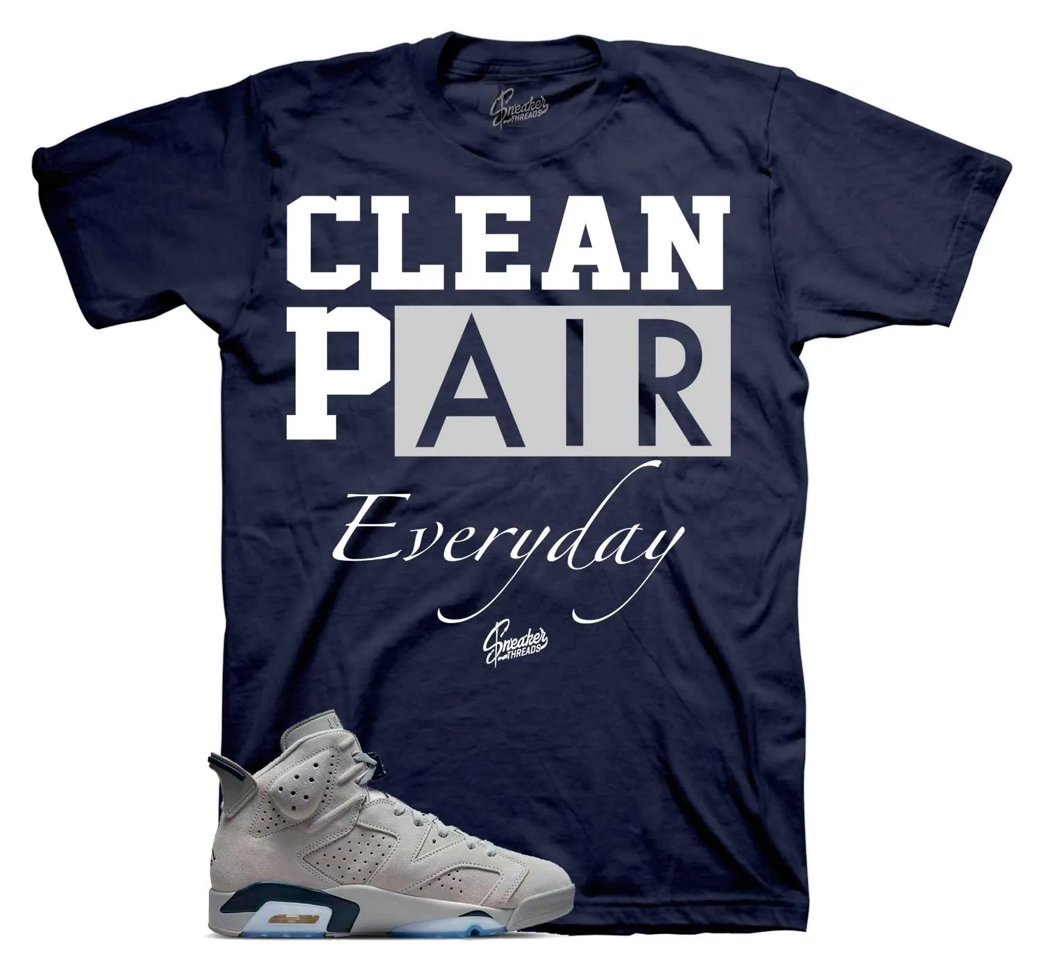 Retro 6 Georgetown Shirt - Clean Pair - Navy