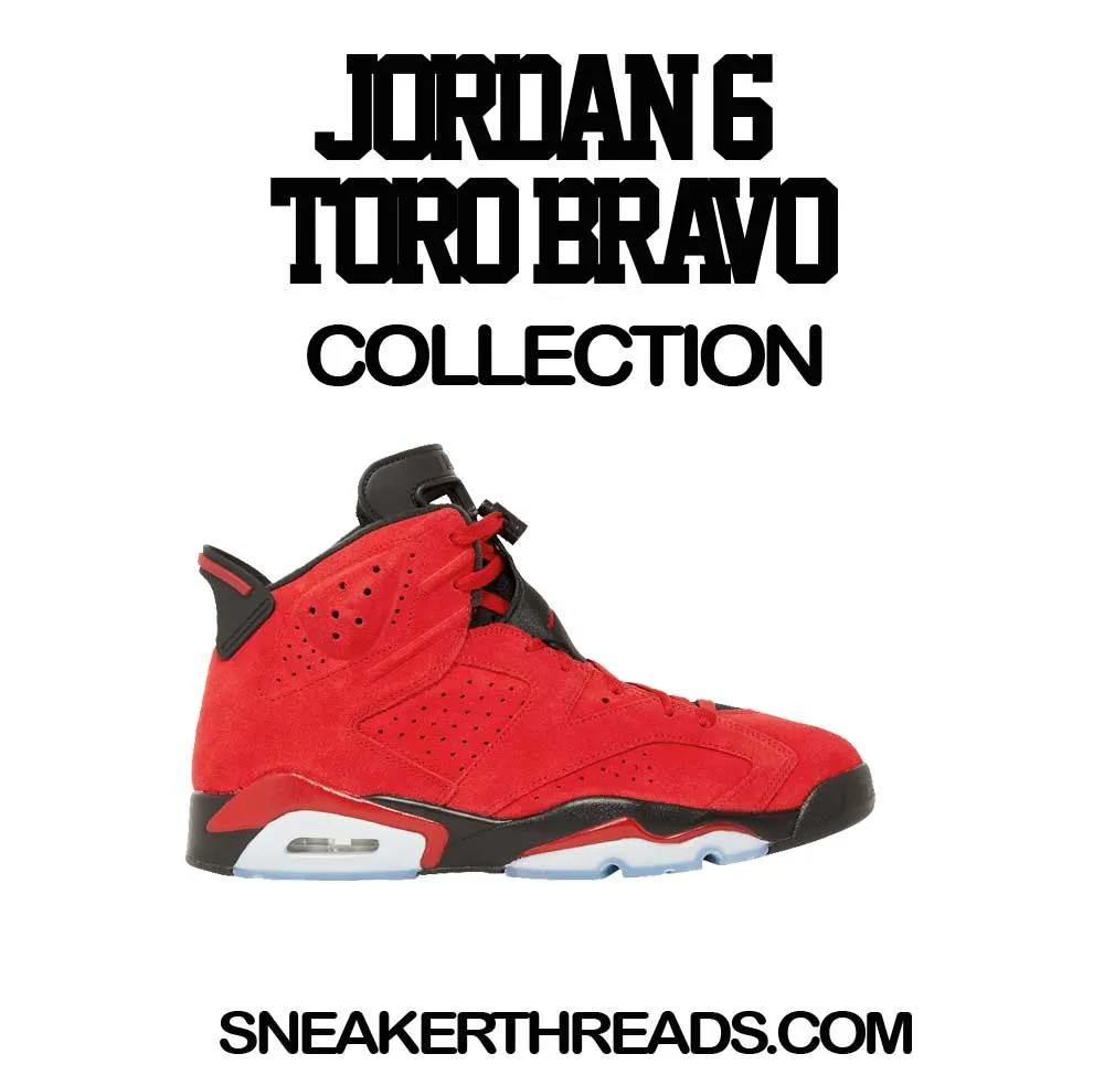 Retro 6 Toro Bravo Shirt - Fly Kicks - Black