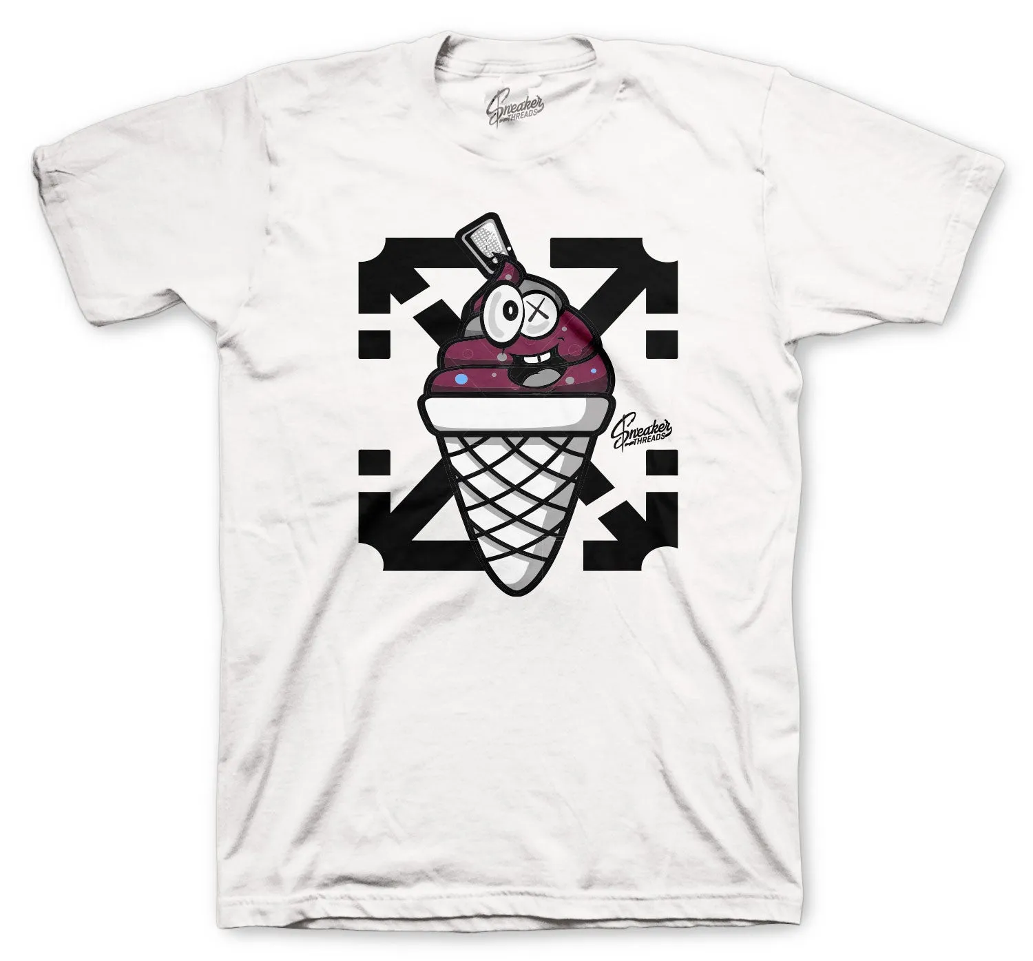 Retro 8 Burgundy Lucky Charm Shirt