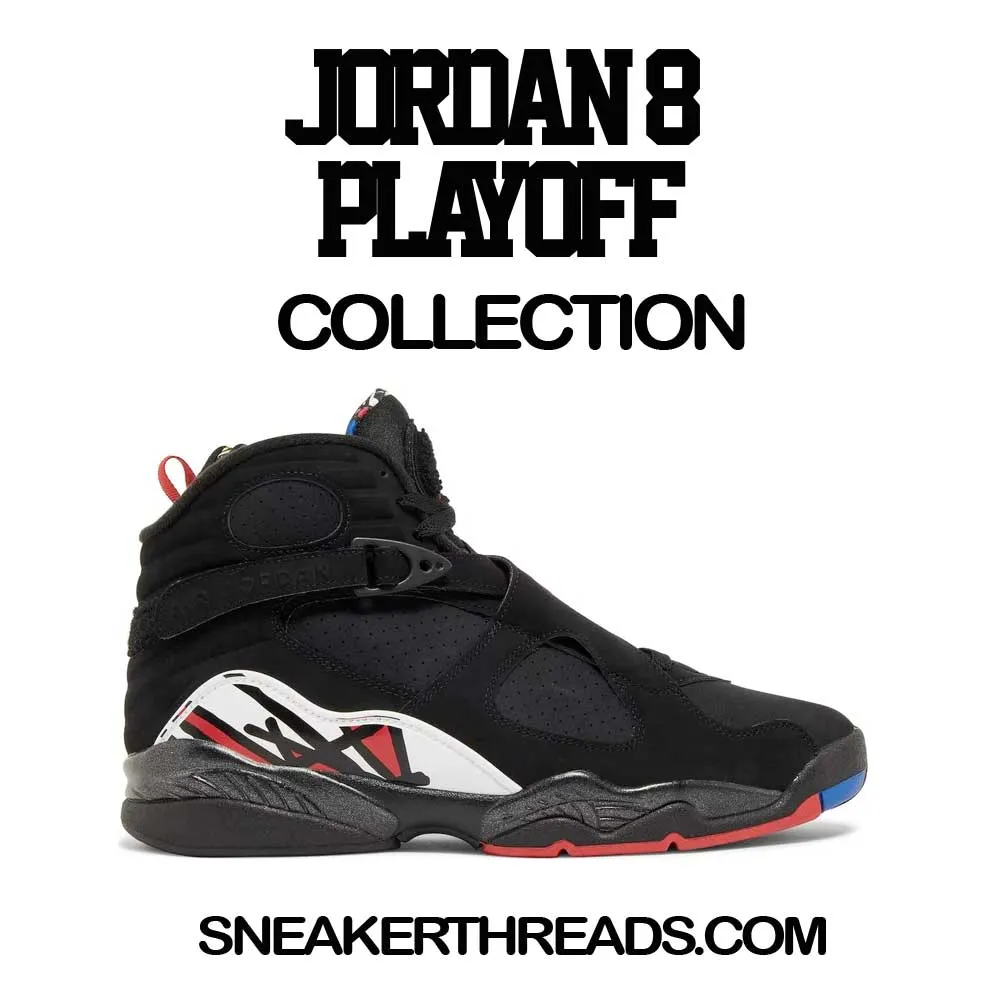 Retro 8 Playoffs Shirt - Trilla - Black