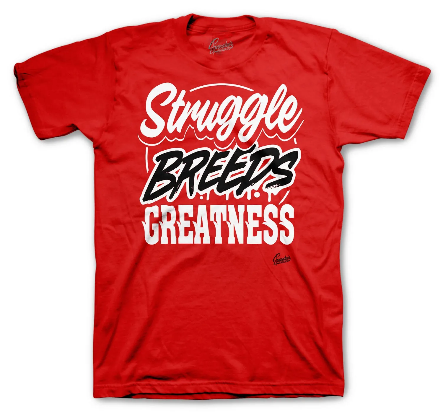 Retro 9 Gym Red Struggle Breeds Shirt