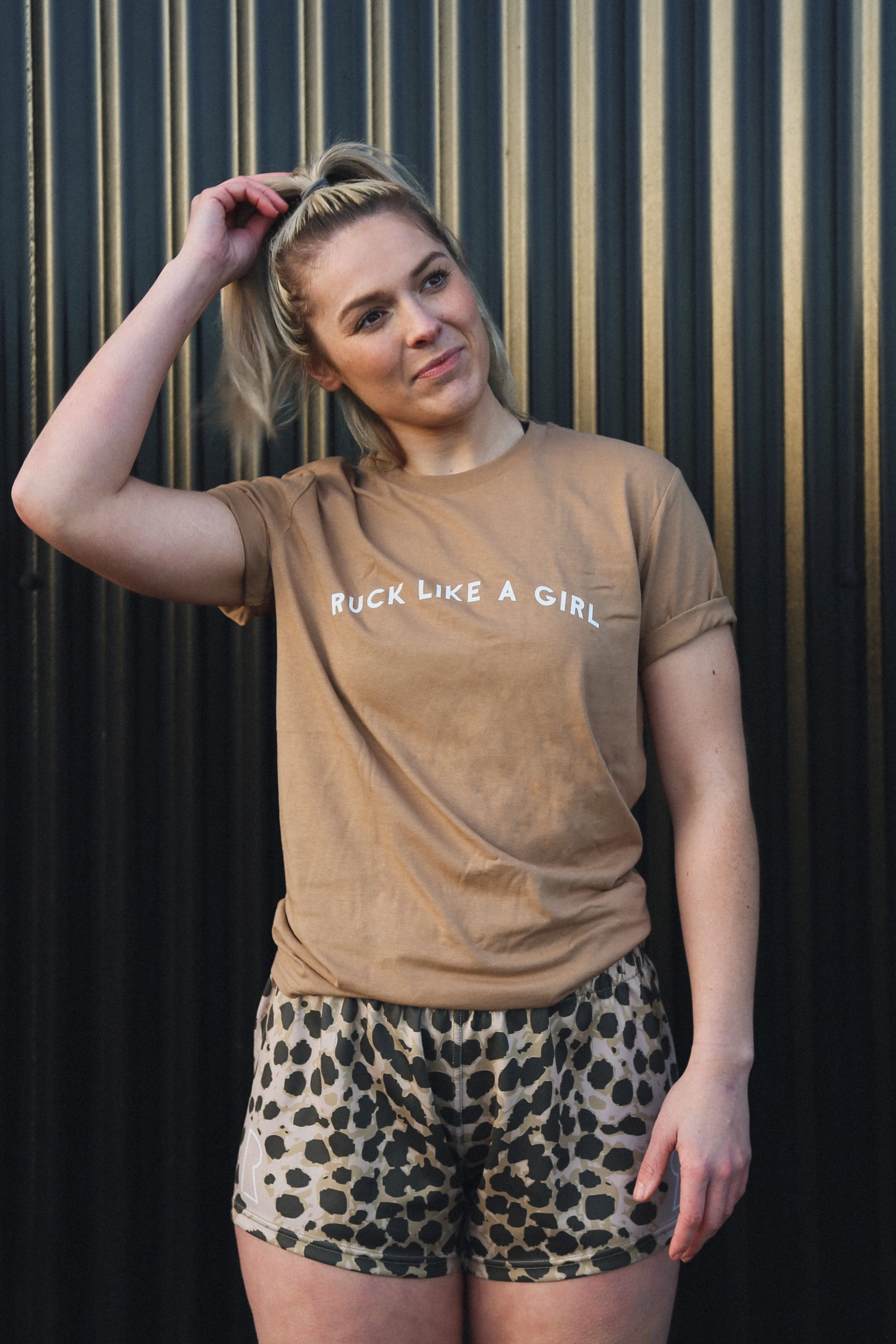 Ruck Like A Girl T - Tomboy SAMPLE