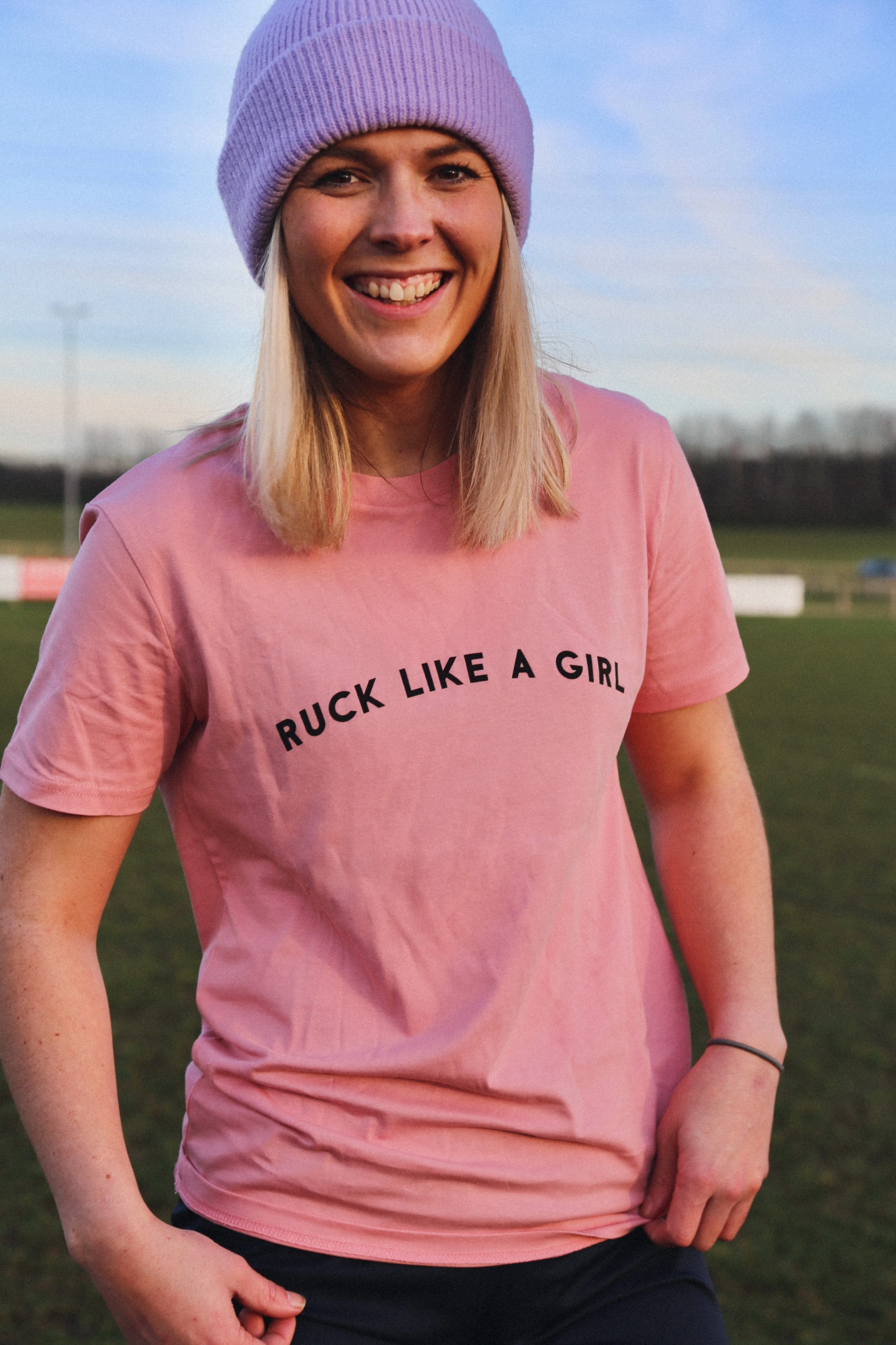 Ruck Like A Girl T - Tomboy SAMPLE