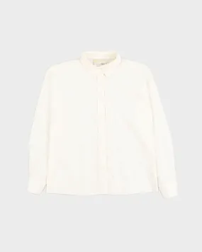 'S MaxMara White Blouse - S