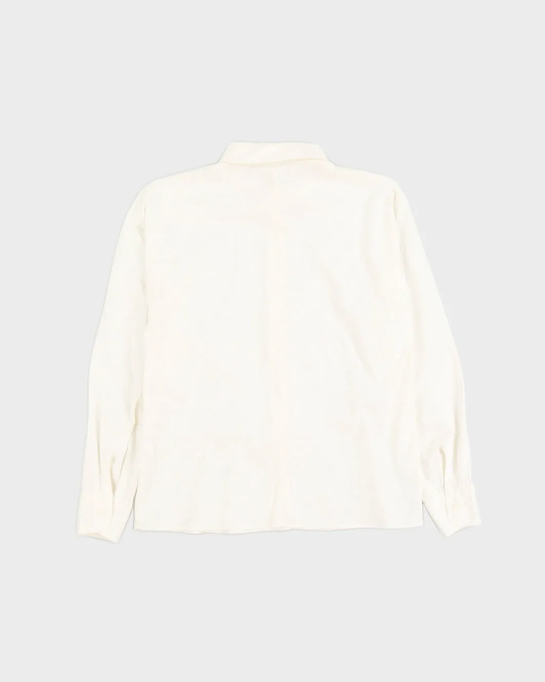 'S MaxMara White Blouse - S