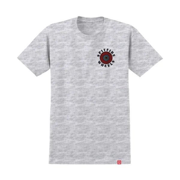 Spitfire OG Classic Fill T-Shirt - Ash/Multi