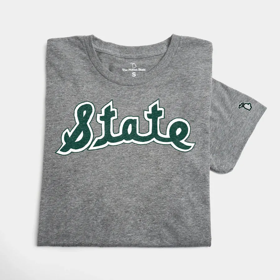 The Mitten State | Unisex | MSU 1979 Gray Script