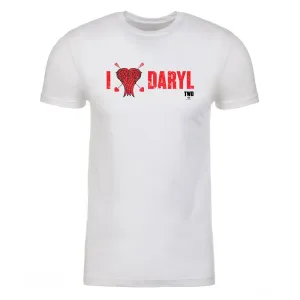 The Walking Dead I Heart Daryl Adult Short Sleeve T-Shirt