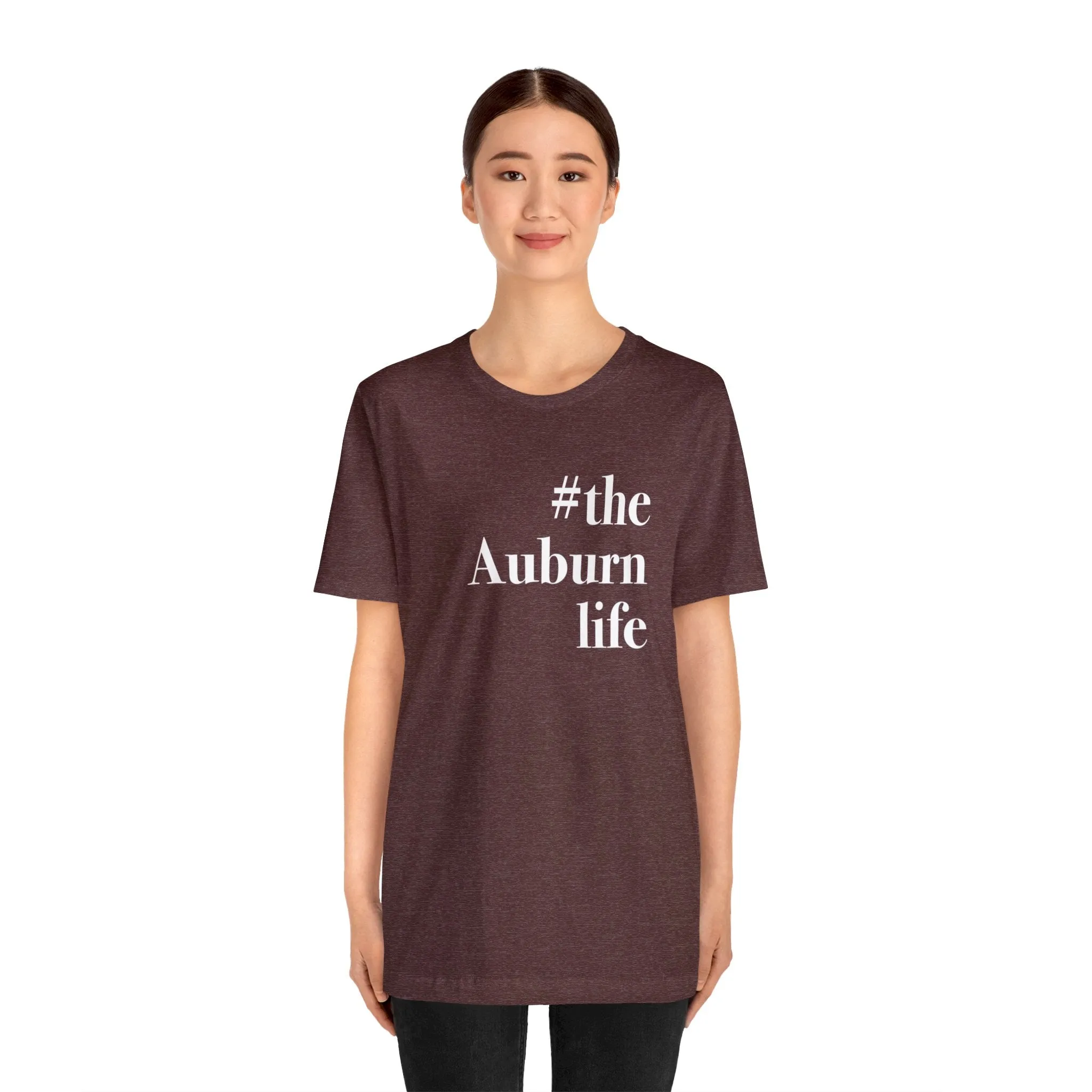 #theauburnlife Unisex Jersey Short Sleeve Tee