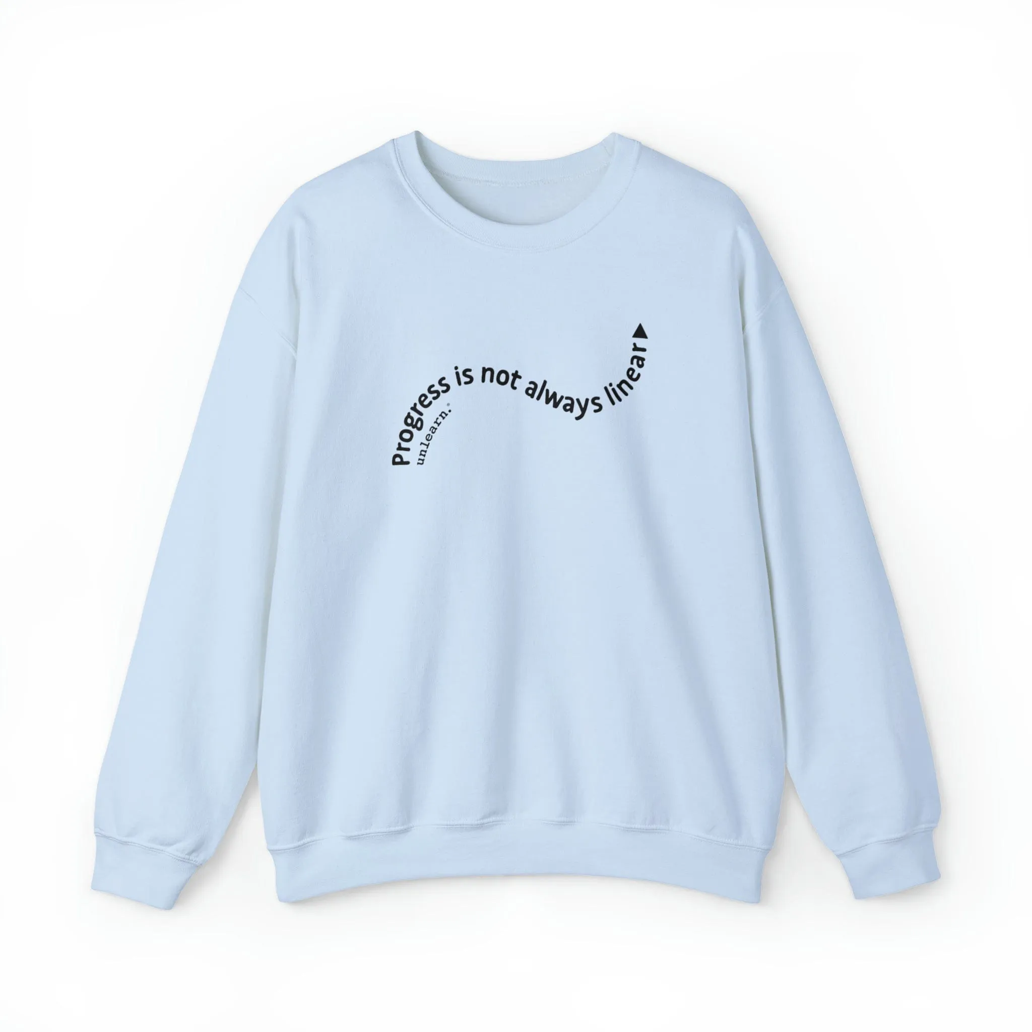 unLinear Growth - Relaxed Fit Crewneck Sweatshirt