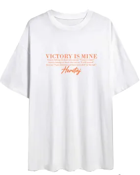 VICTORY IS MINE-OVERSIZED T-SHIRT-BLN