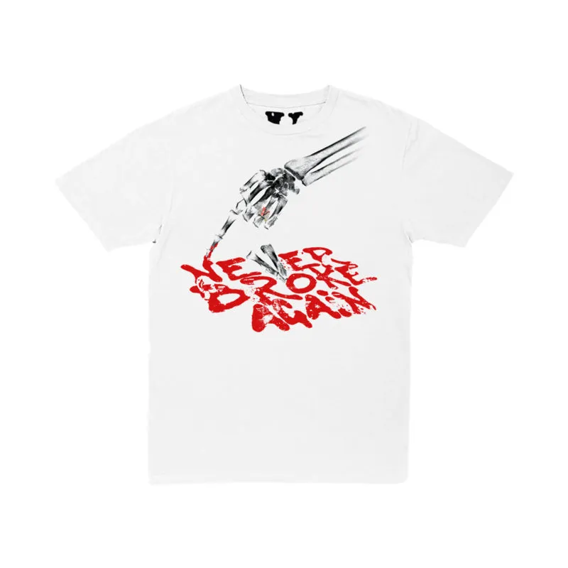 Vlone x NBA Youngboy Never Broke Again Bones T-shirt White