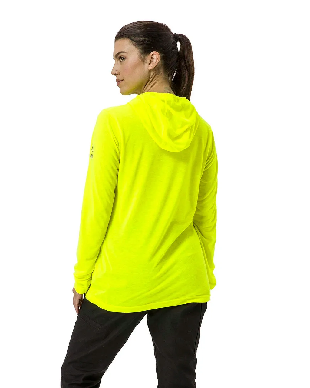 Women's Hi-Vis UPF Hooded Banner LS T-Shirt