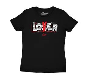 Womens Lipstick 14 Shirt - Lover - Black